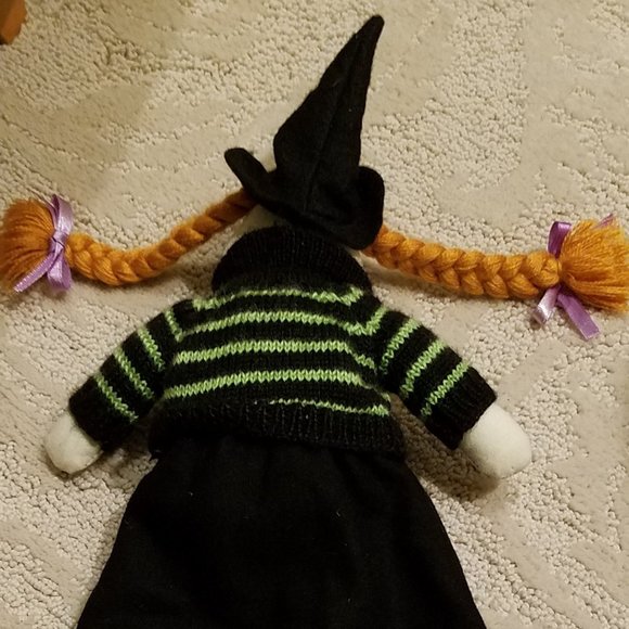 Adorable Halloween Witch Doll / Decor - Picture 4 of 6